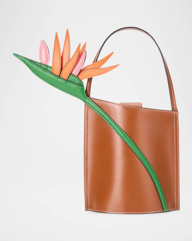 The Bird of Paradise Flower Bucket Bag